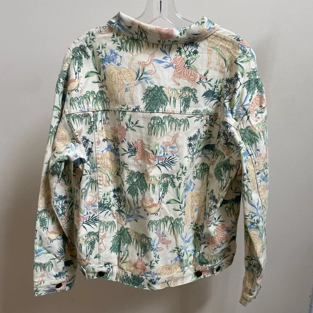 NWT Disney X MinkPink LIMITED EDITION Lion King denim jean jacket Sz L